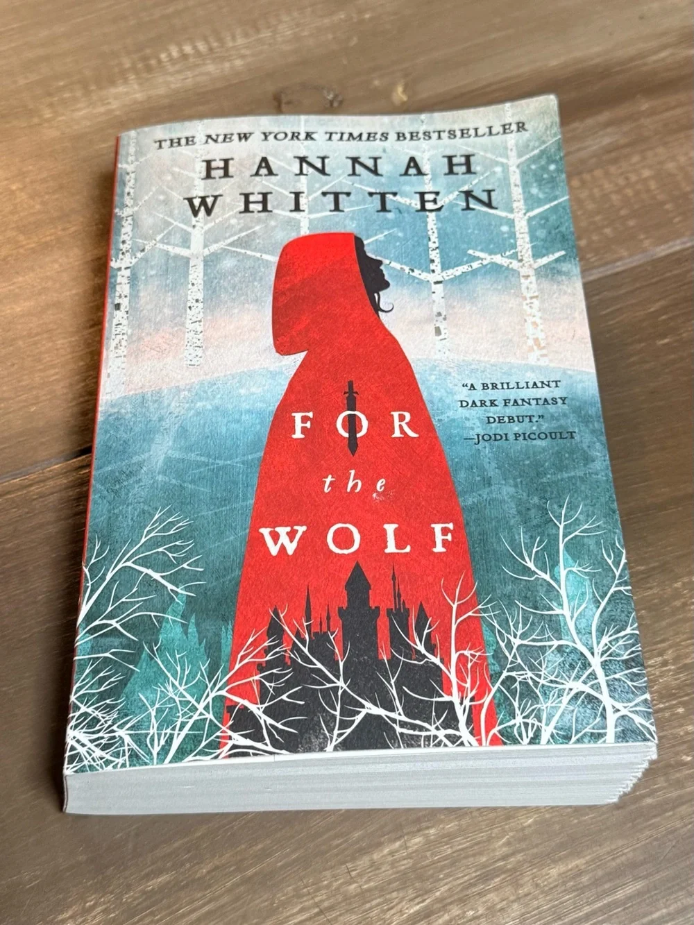 For the Wolf Hannah Whitten Paperback  Novel Little Red‎ Riding Hood Retelling